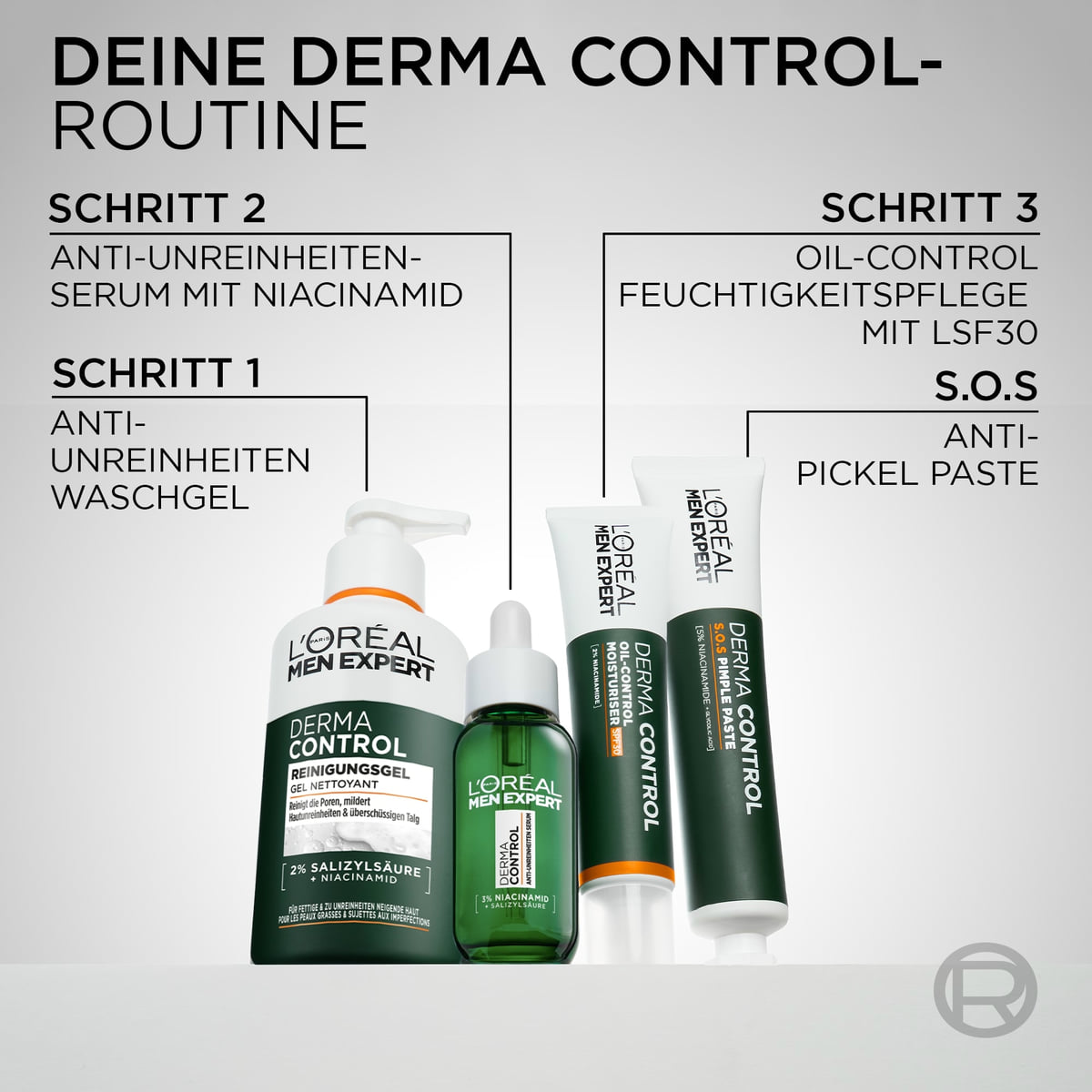 Derma Control S.O.S. Pasta anti brufoli 2in1