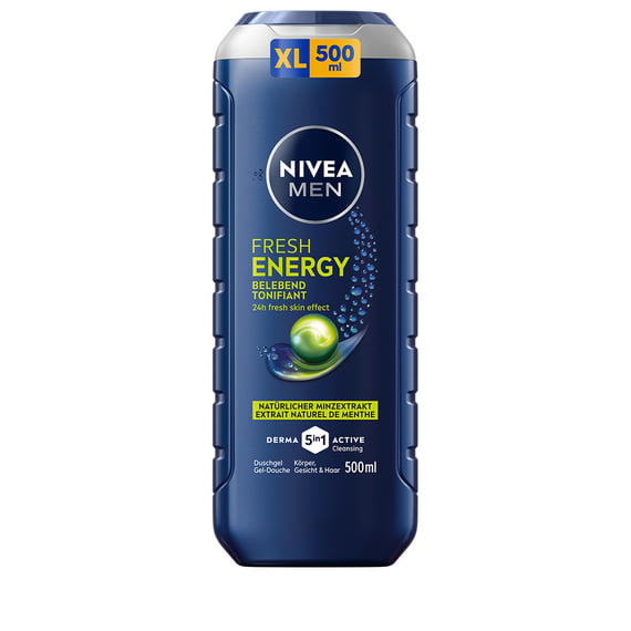 Gel douche soin Fresh Energy XL