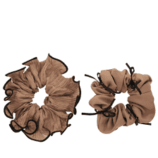 Scrunchie Set - Brown