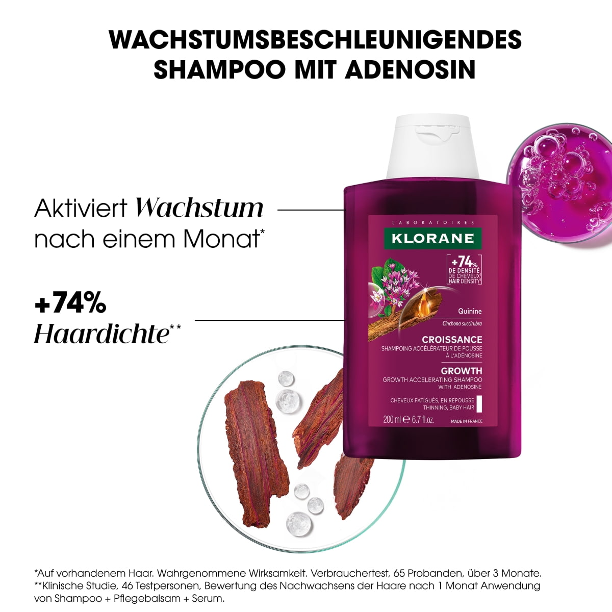 Chinin Haarwuchs-Shampoo