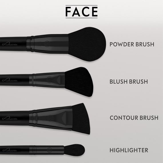 Prime Vegan Pro Brush Set - Black
