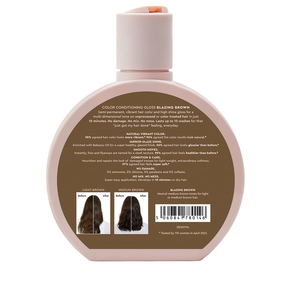 Super Color Conditioning Gloss Blazing Brown