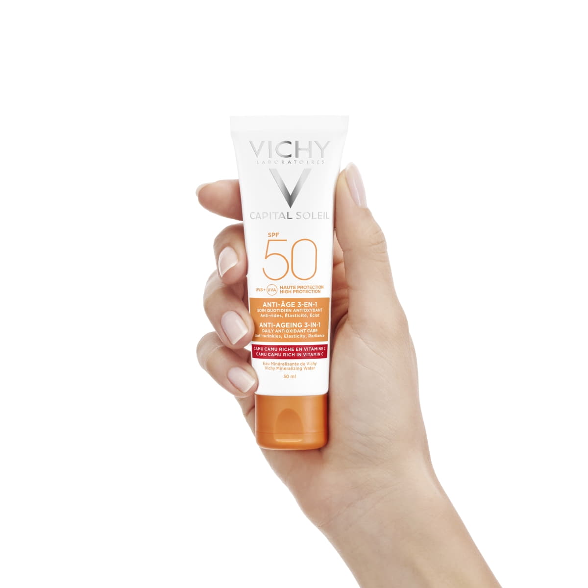 Crème solaire Anti-Âge SPF50