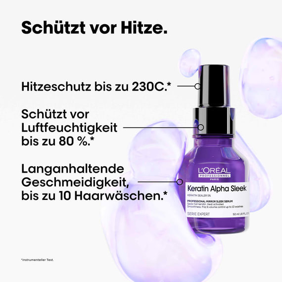 Keratin Alpha Sleek Mirror Sleek Serum