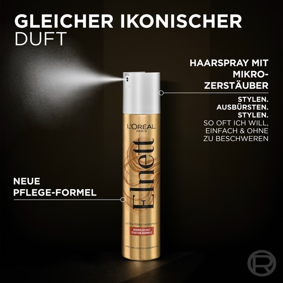 Elnett laque pour cheveux tenue normale