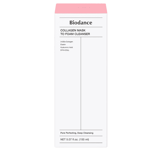 Collagen Mask To Foam Cleanser