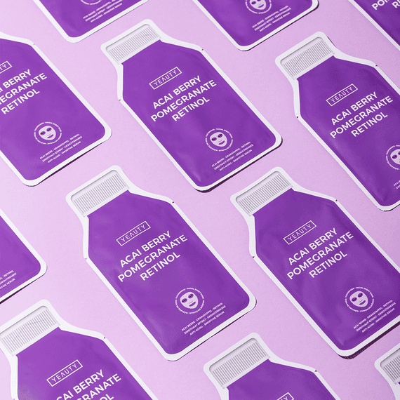 Sheet Mask Acai Berry, Pomegranate, Retinol