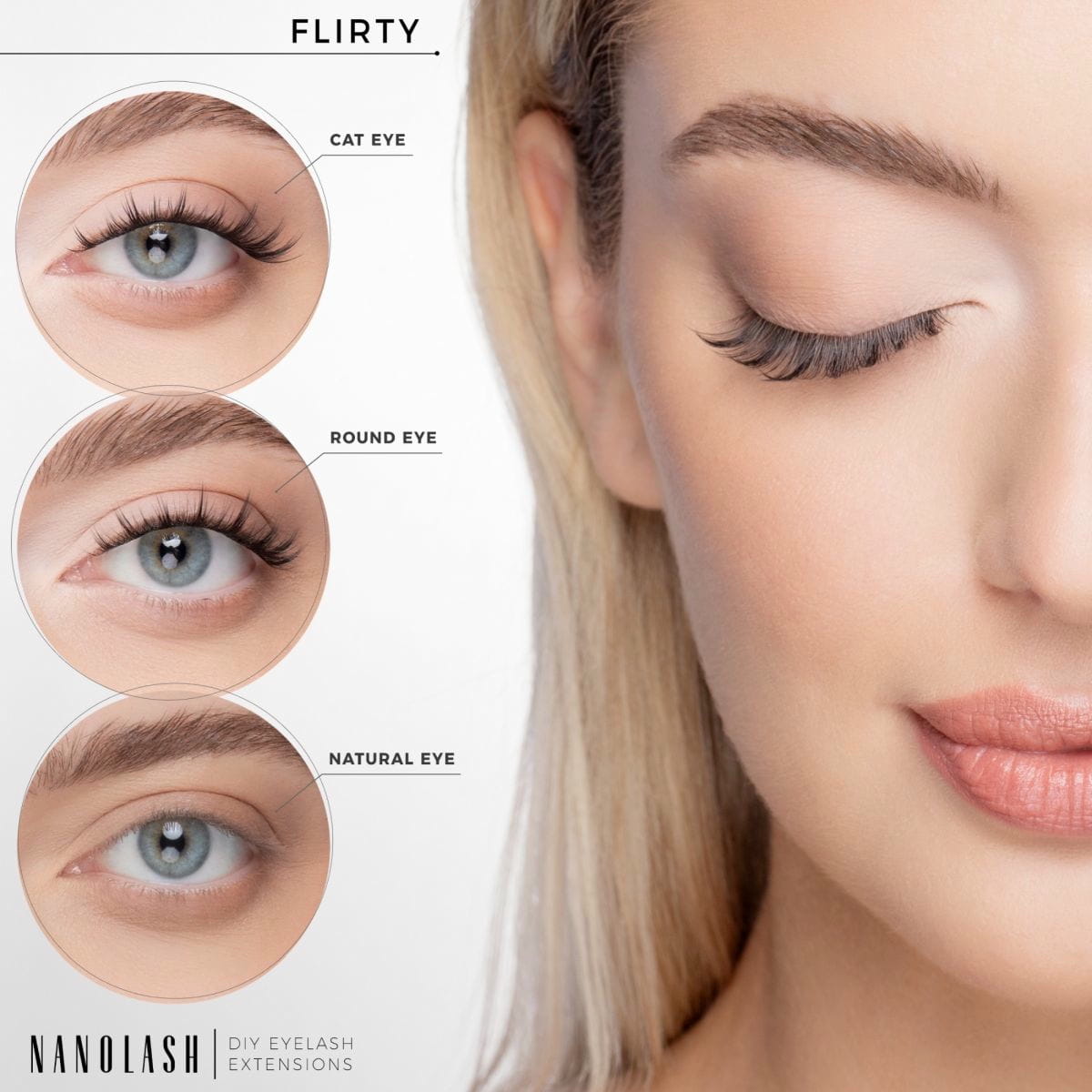 Flirty - Kim K Lash Look