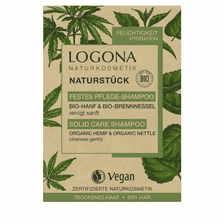 Solid Care Shampoo Organic Hemp & Organic Nettles