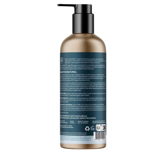 Shampoo volume & lucentezza senza profumo