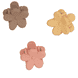 Flower Clips With Hair Ties