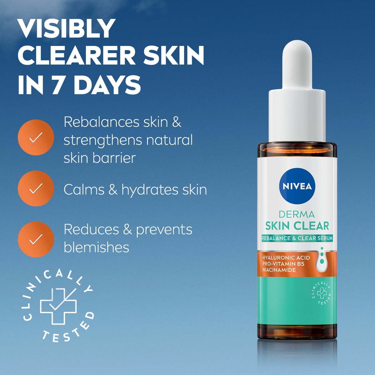 Derma Skin Clear Rebalance & Clear Serum