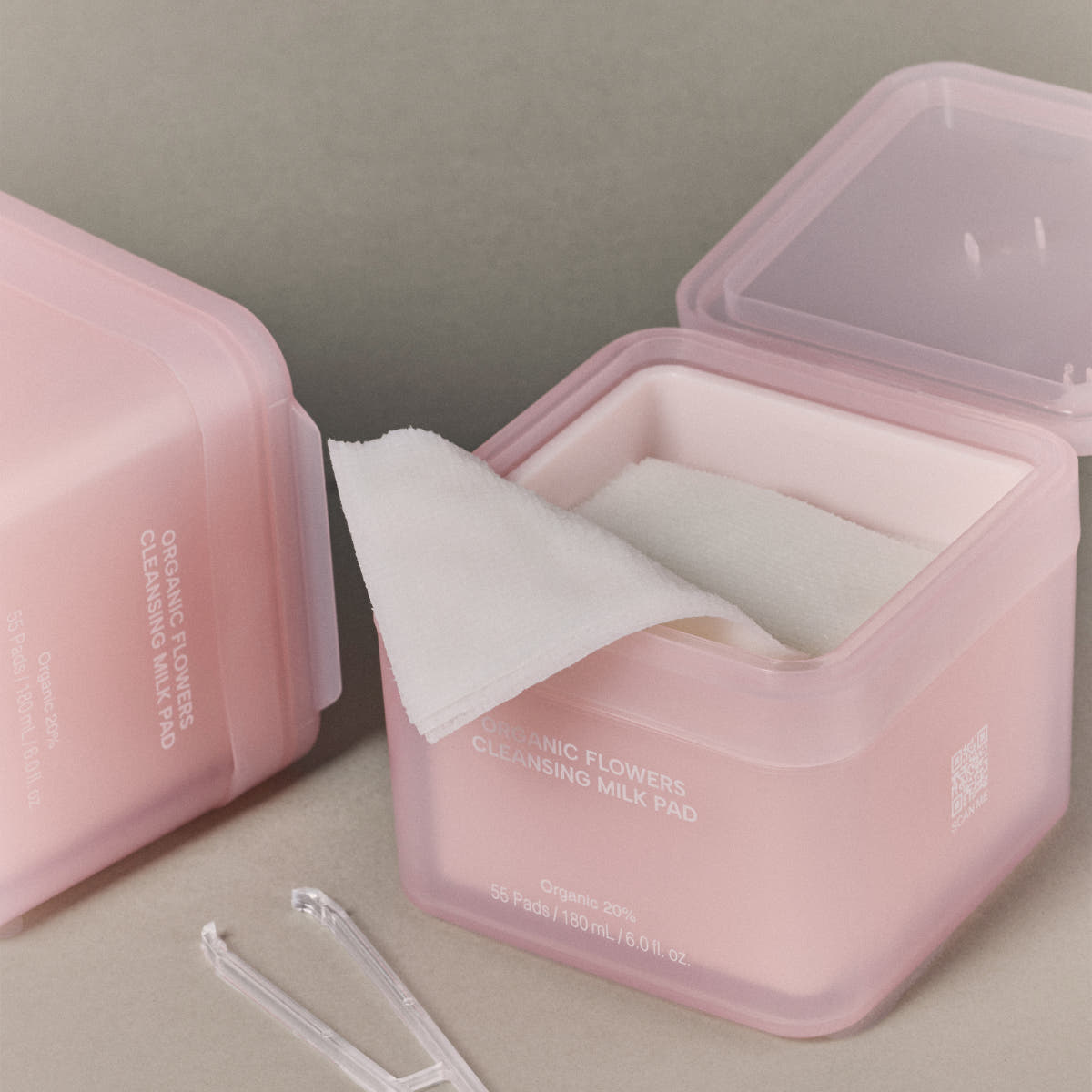 Organic Flowers One-Step Cleansing Milk Pad