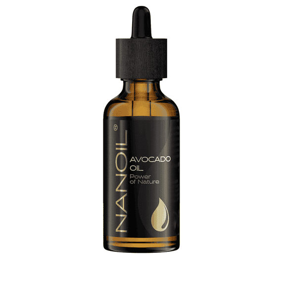 Huile d’avocat pour cheveux, corps, visage et ongles