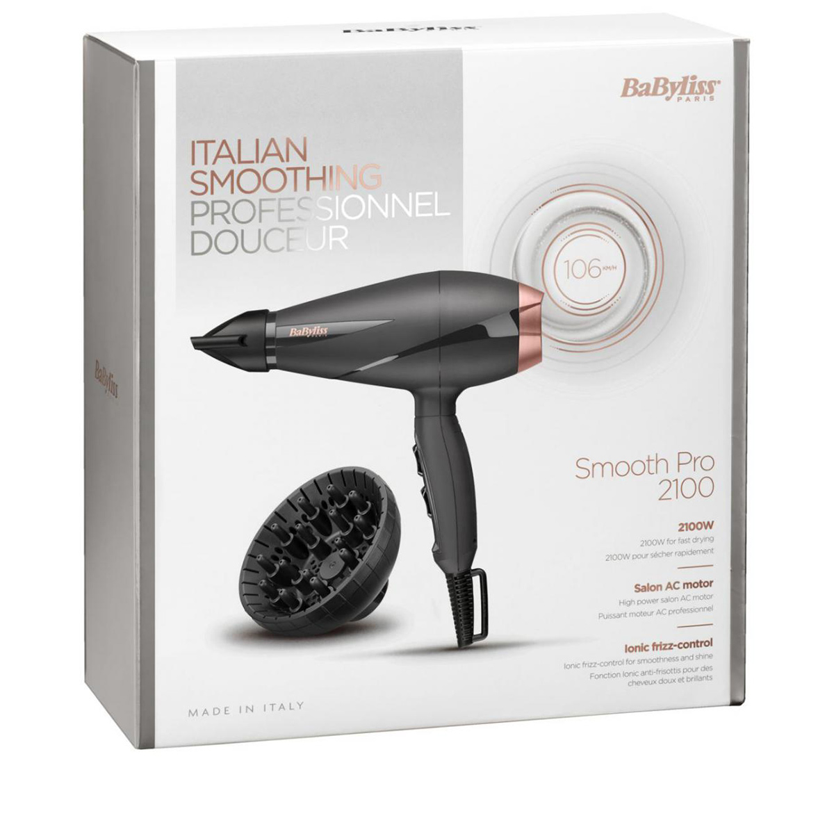 Sèche-cheveux Smooth Pro 2100 W 6709DCHE