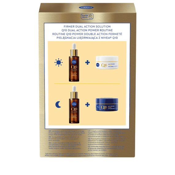 Anti-Falten Power Set - Tag SPF15, Nacht & Dual Action Serum