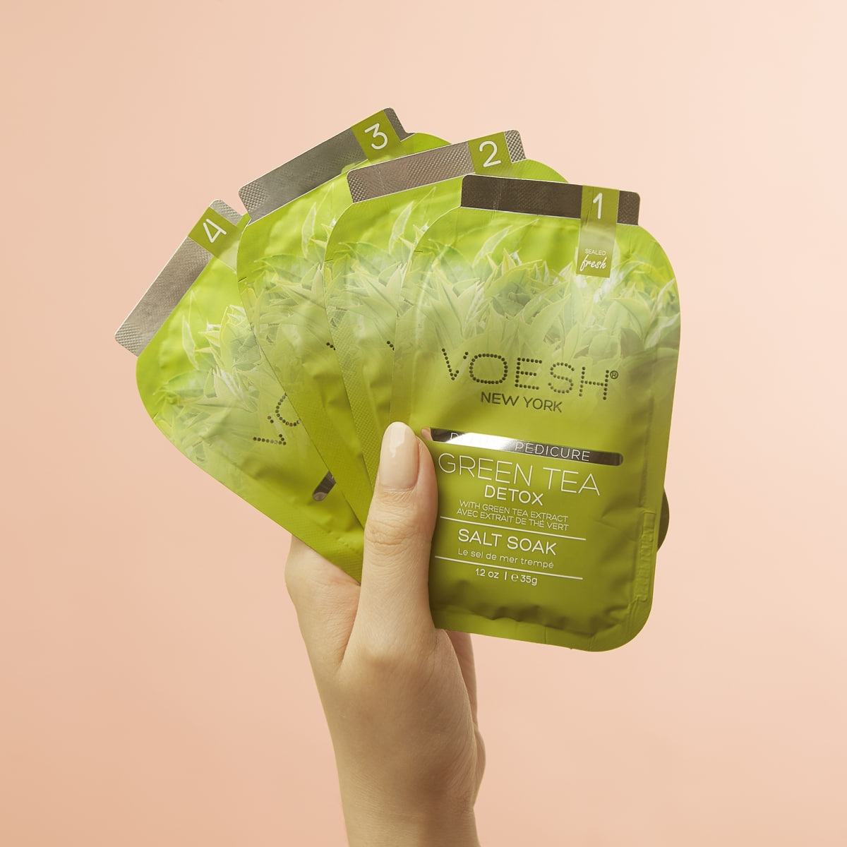 Pedi in a Box (4 Step) Green Tea Detox