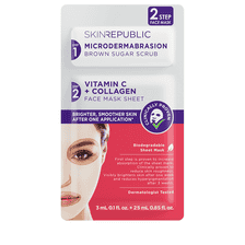 Maschera Viso Illuminante 2 Fasi Vitamina C & Collagene