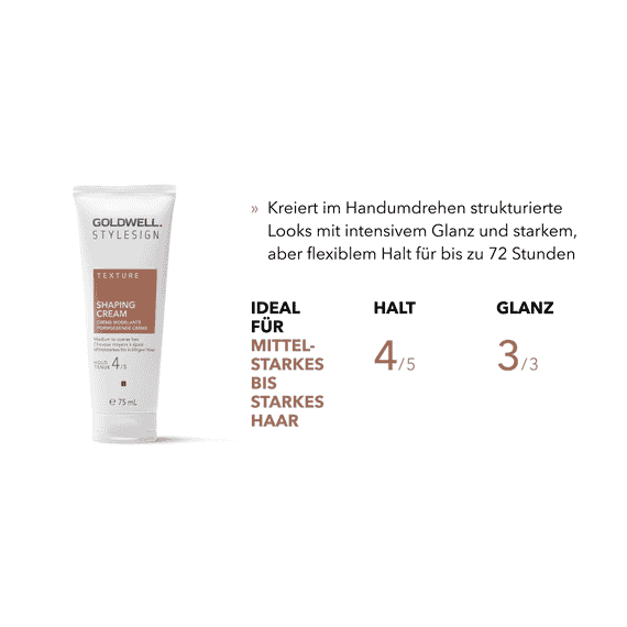 Texture Formgebende Creme