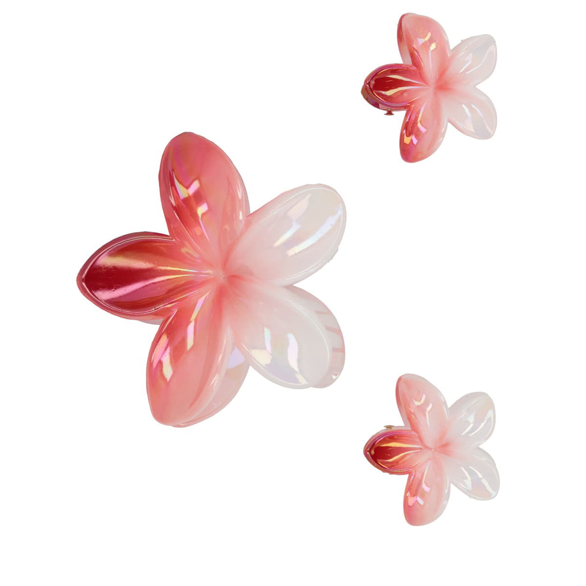 Clip Hawaii - Bianco-Rosa-Rosso