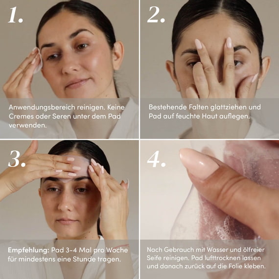 Reusable Forehead Pad Hexapeptide Technology