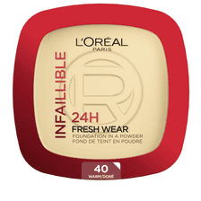 24H Fresh Wear Make-Up-Puder 40 Cashmere