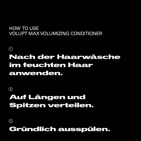 Max Volumising Conditioner