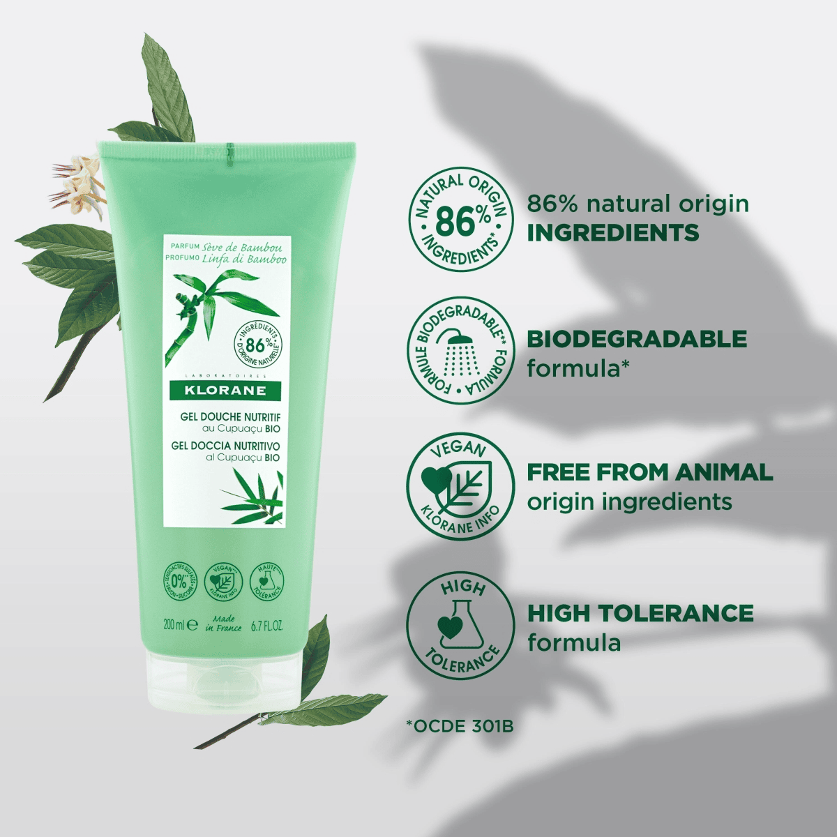 Gel Douche à la Sève de Bambou