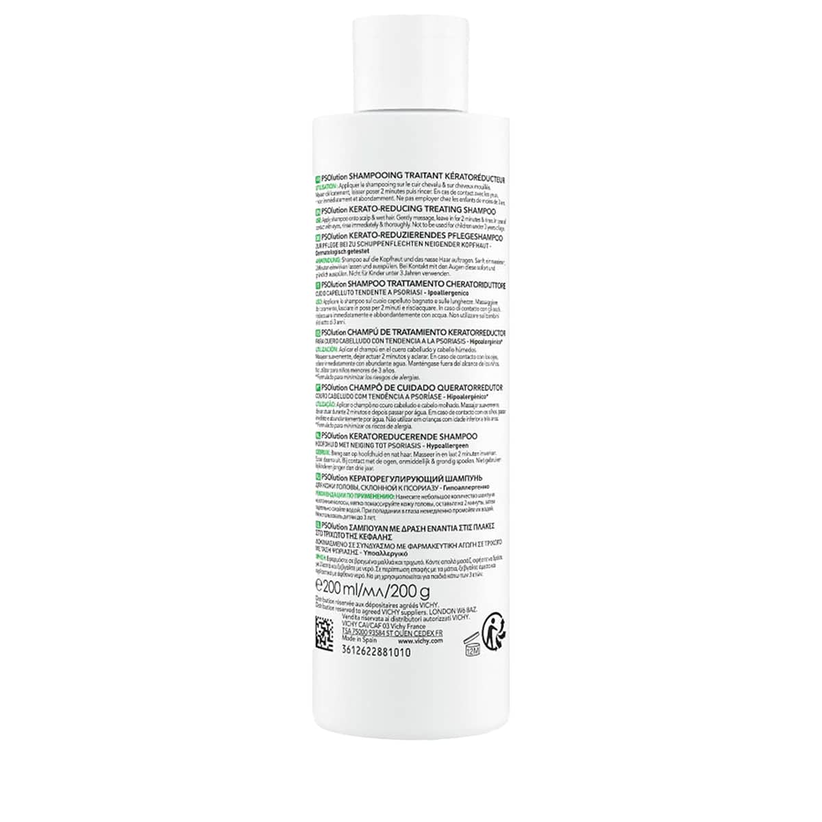 Beruhigendes Pflegeshampoo gegen trockene juckende Kopfhaut