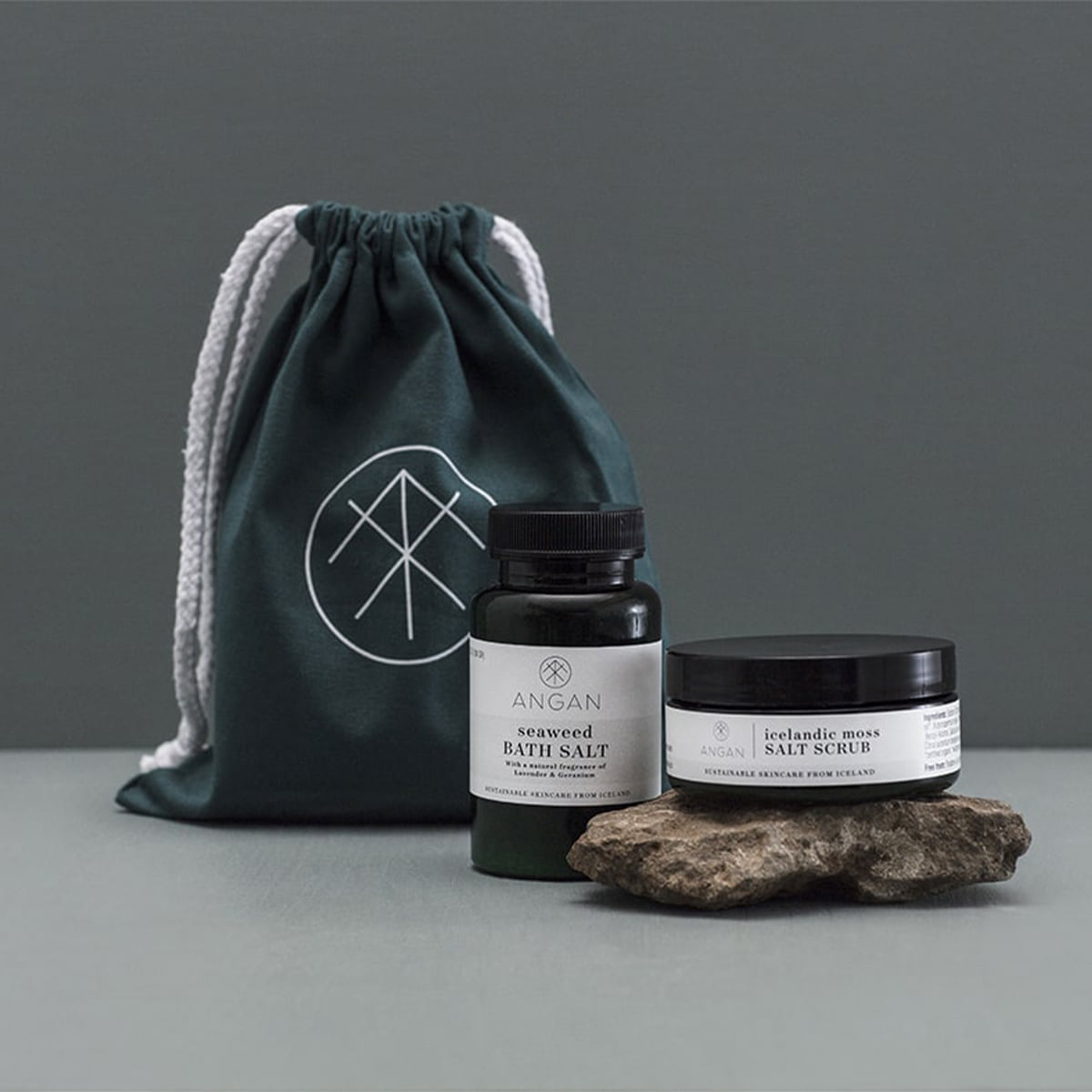 2 Pack Bath Salt Seaweed / Icelandic Moss