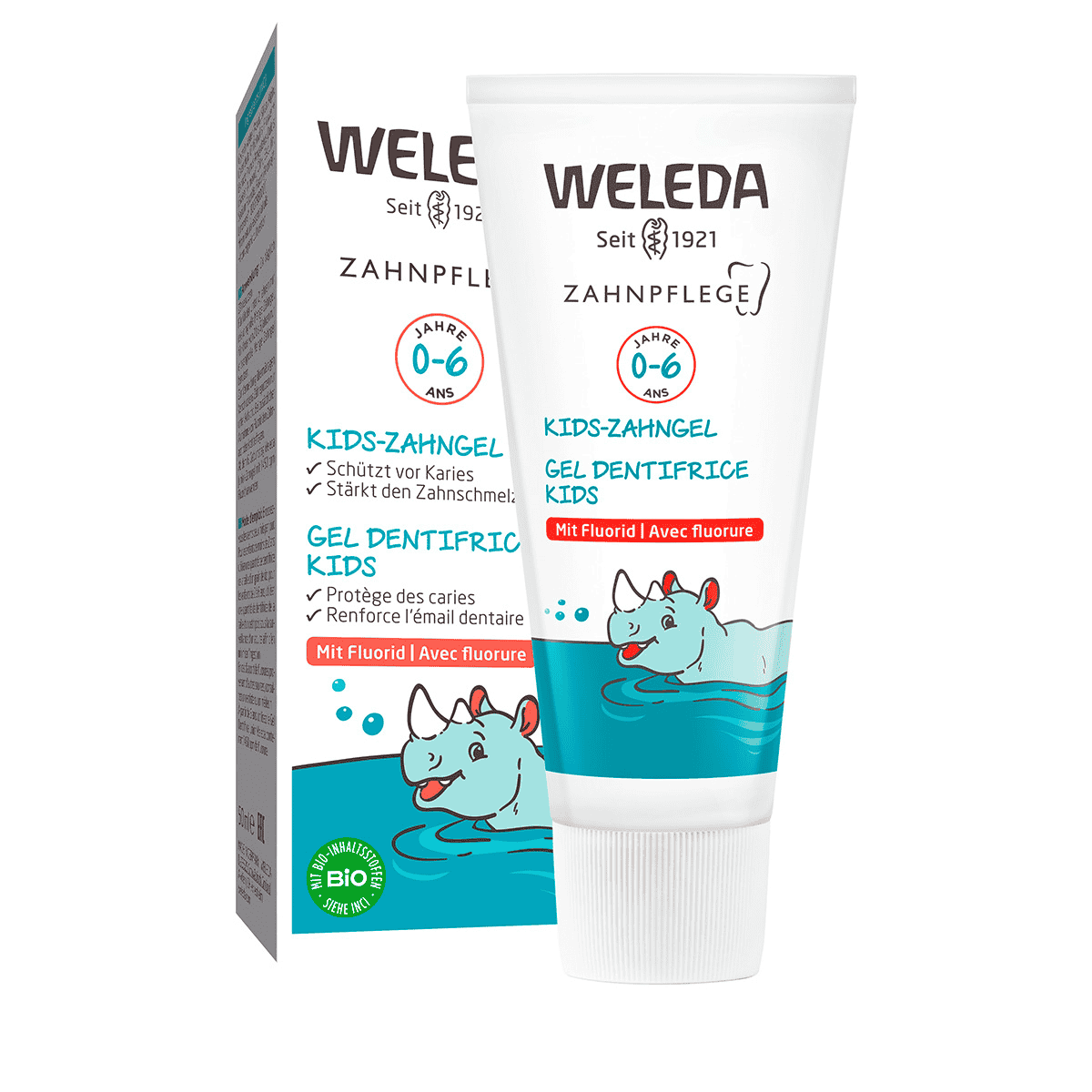 Kids-Zahngel mit Fluorid