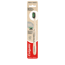 Bamboo Activated Charcoal Toothbrush Soft