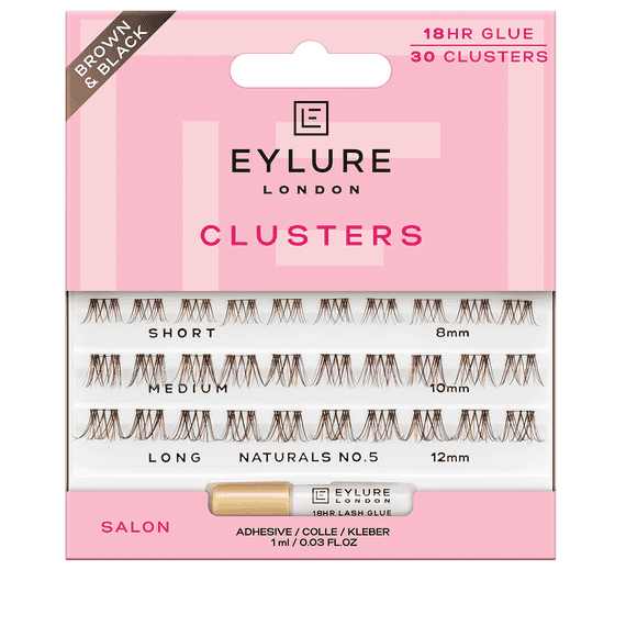 Ciglia Clusters Naturals 5 – Brown/Black