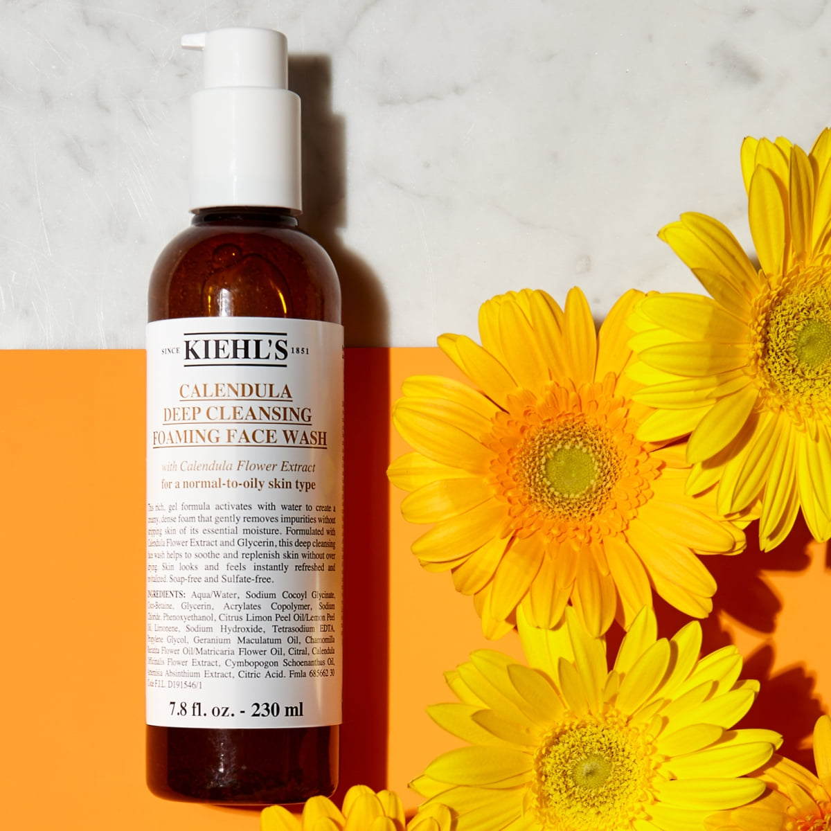 Calendula Deep Cleansing Foaming Face Wash