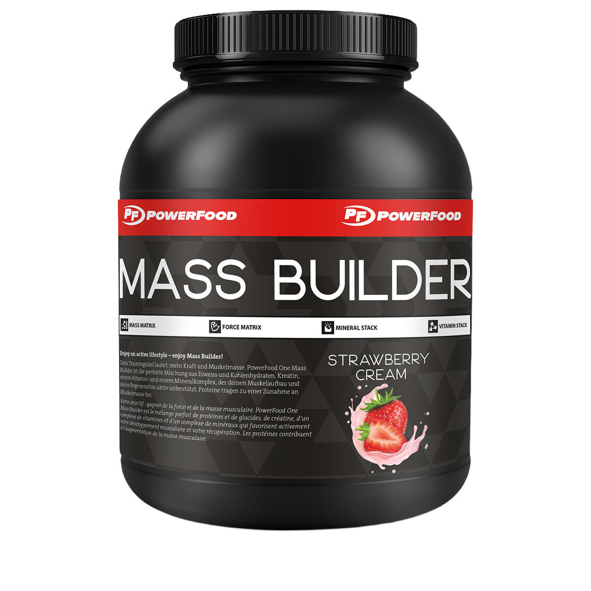 Mass Builder Strawberry Cream