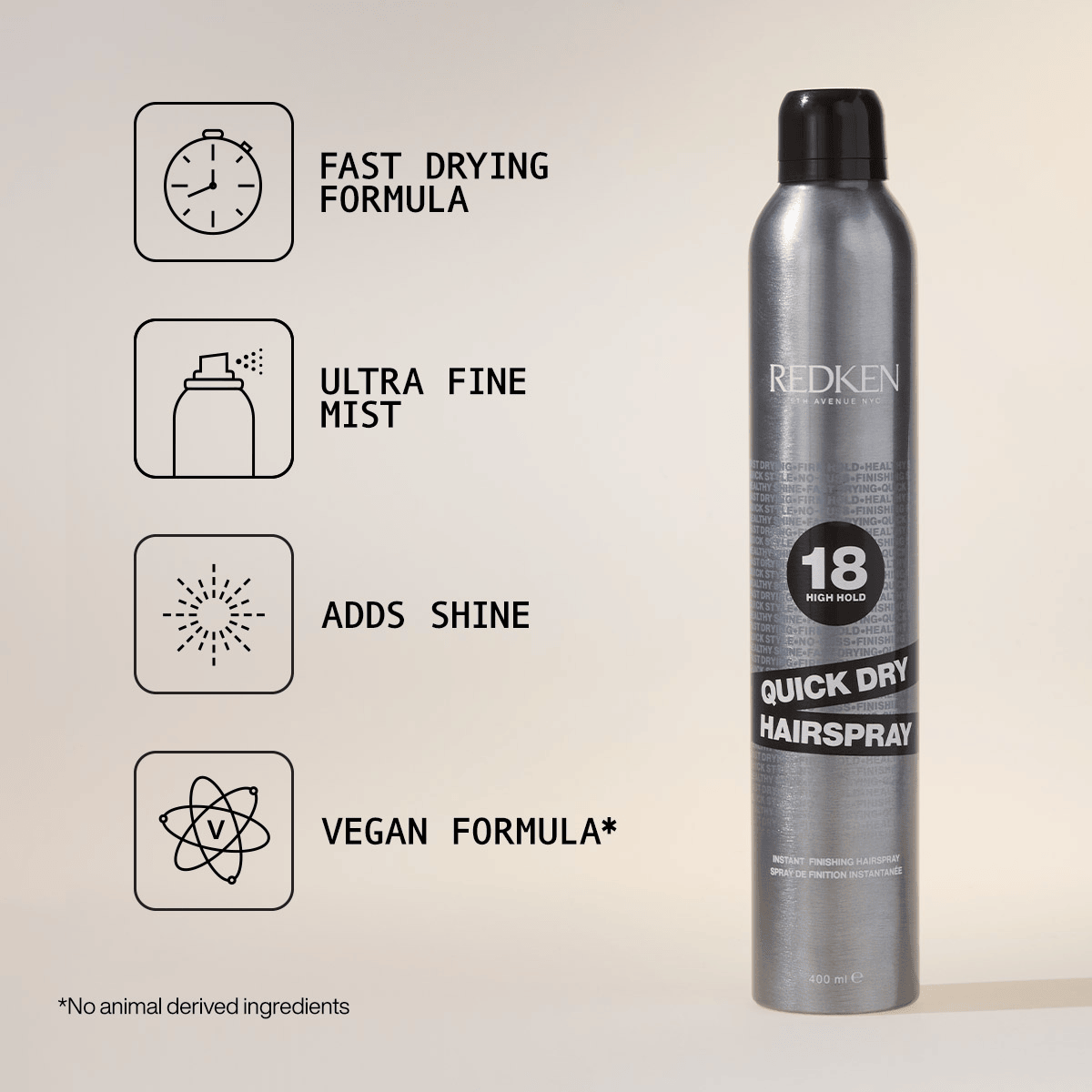 Quick Dry Hairspray