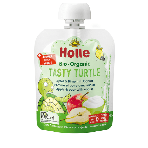Tasty Turtle - Apfel & Birne mit Joghurt