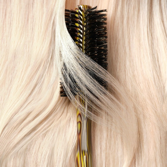 Medium Round Brush Boar & Nylon Bristles