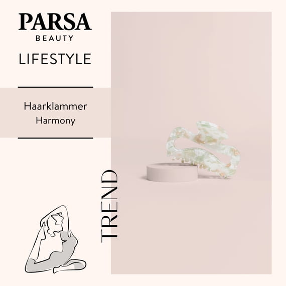 Haarklammer, mehrfarbig, 1Stk.