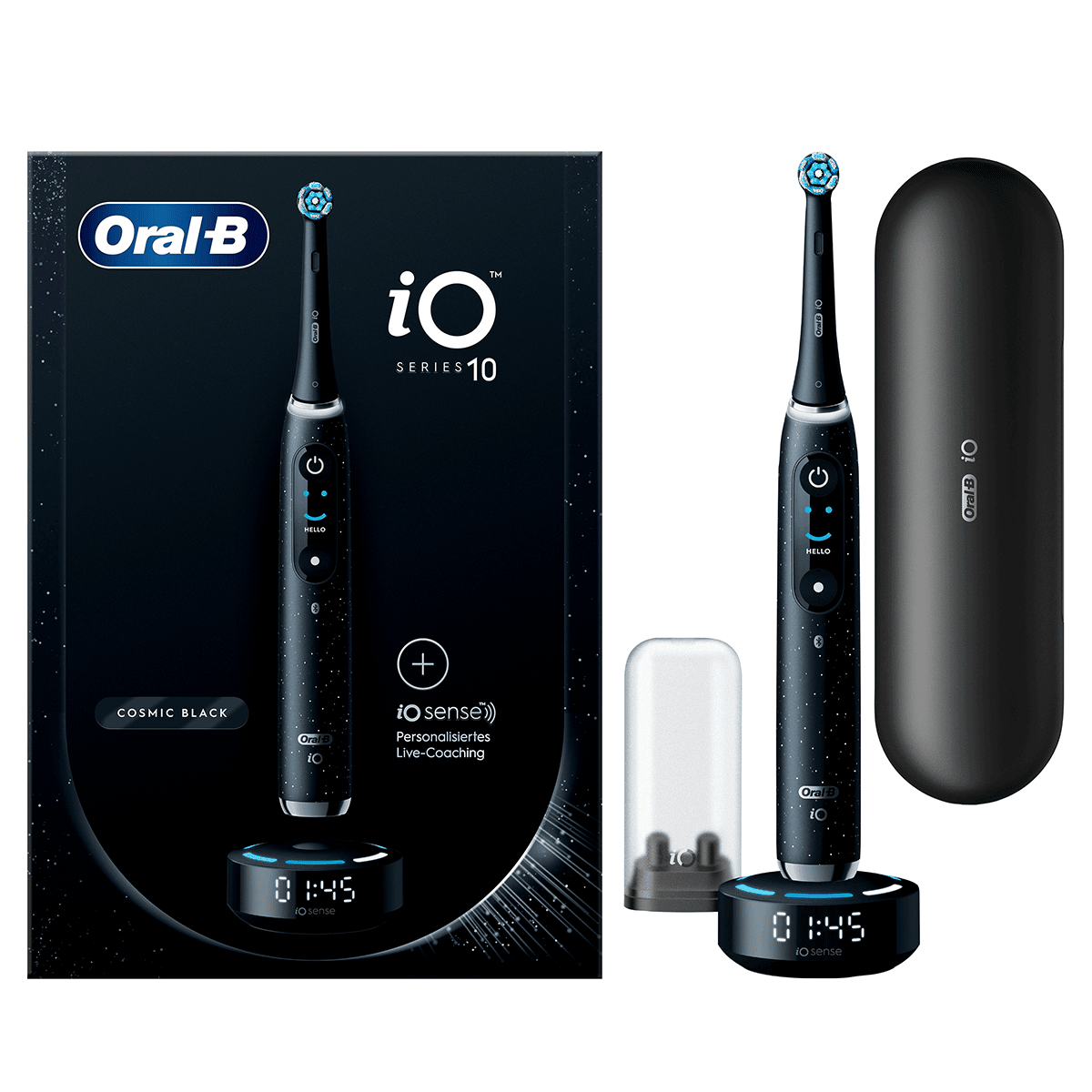 Brosse à Dents Électrique Intelligente avec Étui de Voyage