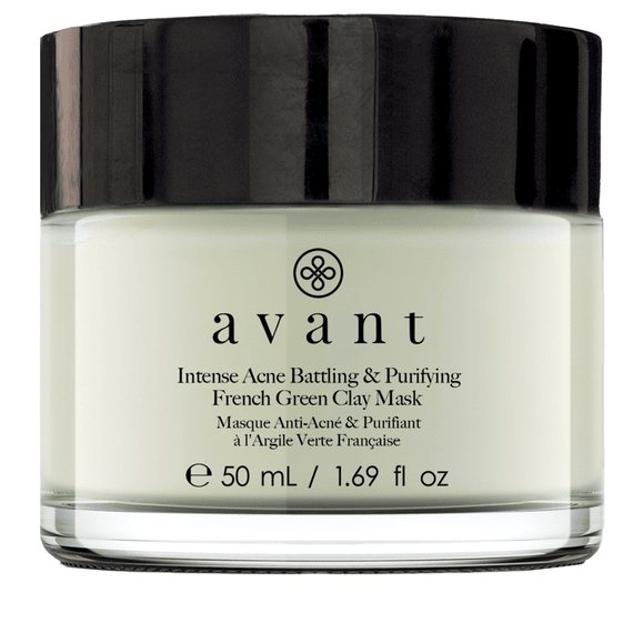 Intense Acne Battling & Purifying French Green Clay Mask