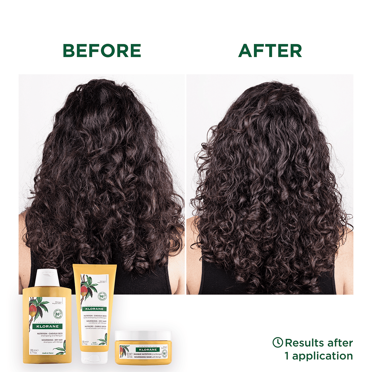 Nourishing Hair Mask for Dry Hair with Mango