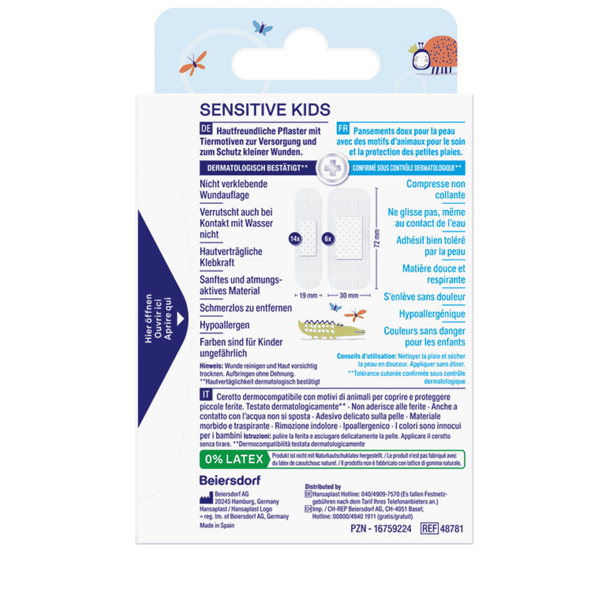 Kids Sensitive Pansement