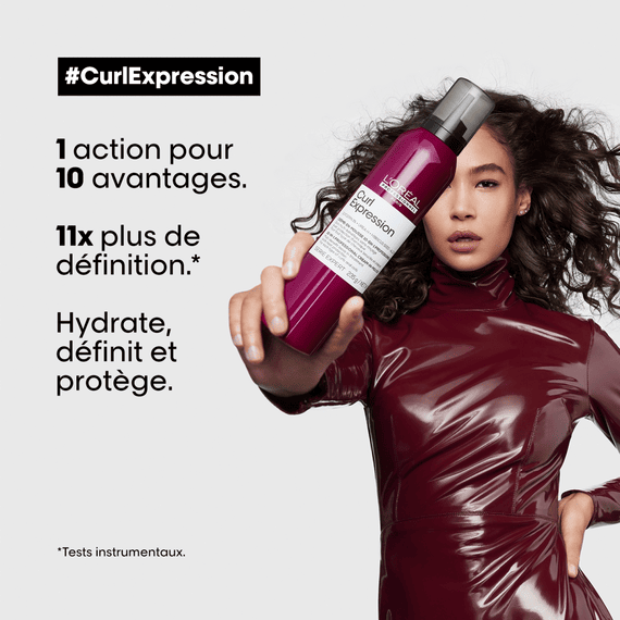 Curl Expression 10-en-1 Mousse capillaire pour cheveux bouclés & frisés renforcés