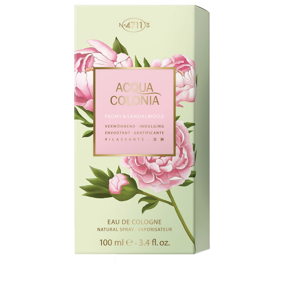 Eau de Cologne Splash & Spray Indulging - Peony & Sandalwood
