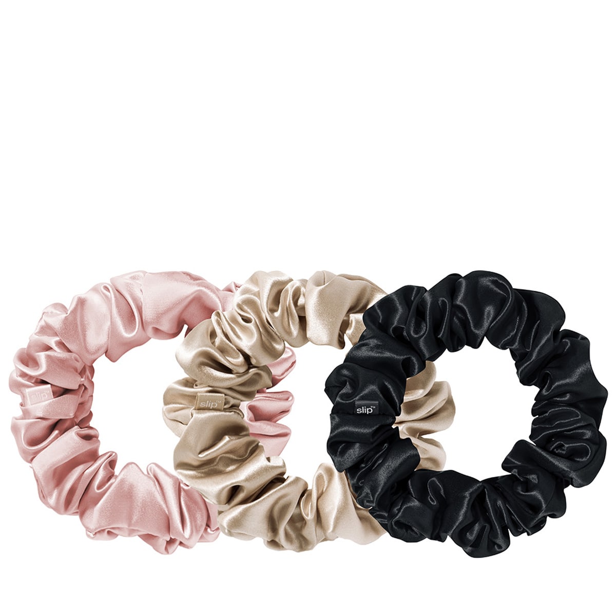 Large Scrunchies - Set Of 3 - Multi