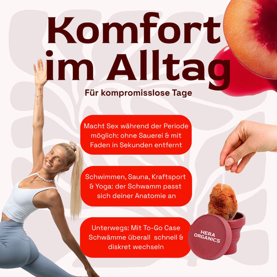 Starterkit: Menstruationsschwämme M - 3 Stk.
