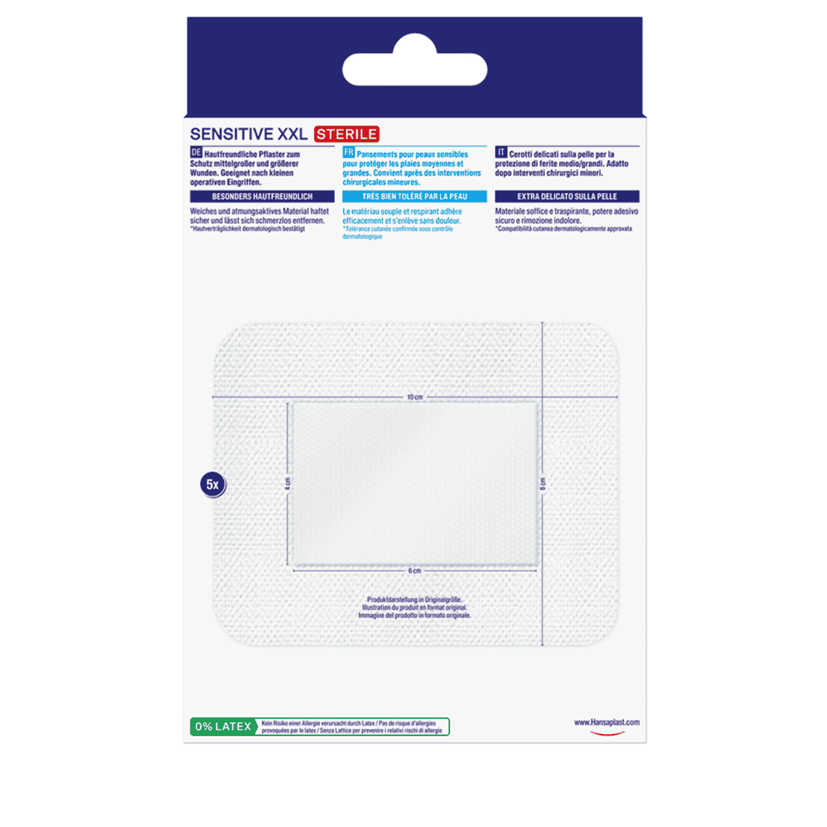 Sensitive Pansement XXL