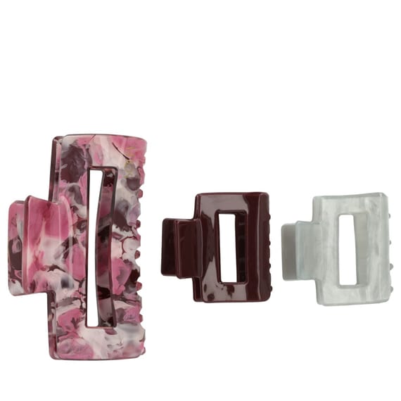 Klemmen 3er Set – Berry