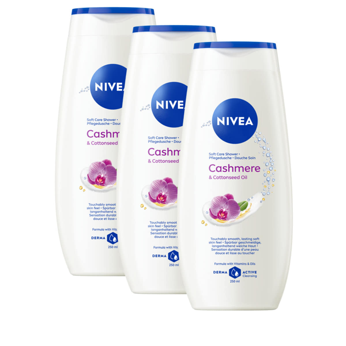 Pflegedusche Cashmere & Cotton Seed Oil Trio